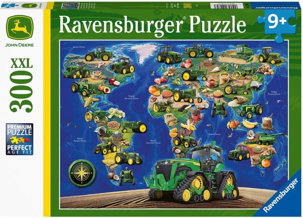 Ravensburger John Deere po celém světě 300 dílků - obrázek 1