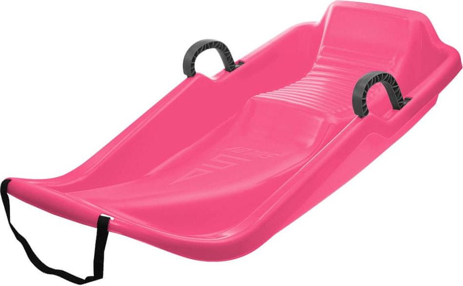 Sulov Plastové boby Twister, růžové - obrázek 1