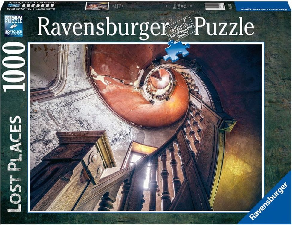 Ravensburger Ztracená místa: Točité schodiště 1000 dílků - obrázek 1