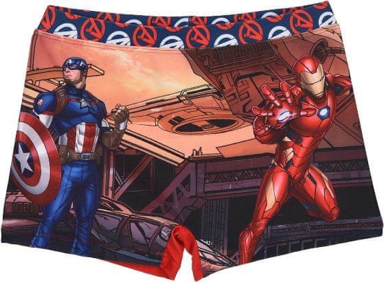 Sun City Chlapecké plavky Avengers Captain America červené - obrázek 1