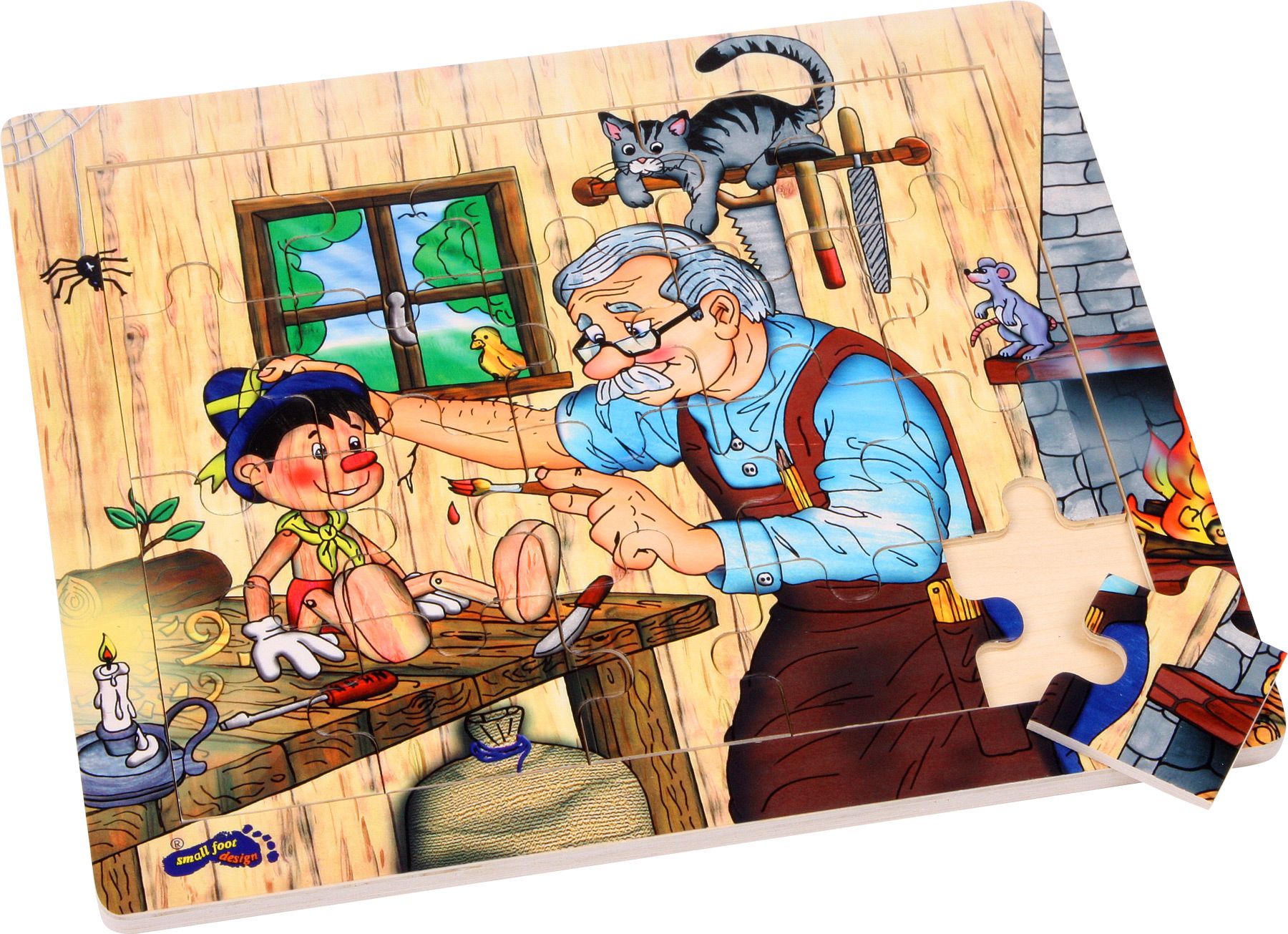 Small Foot Puzzle Puzzle Geppetův ateliér - obrázek 1