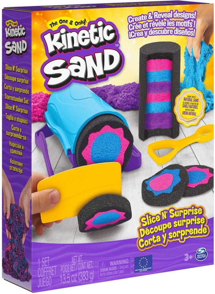 Spin Master Kinetic Sand Kinetic sand krájená překvapení - obrázek 1