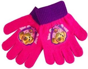 Hollywood Detské rukavičky - Paw Patrol -růžové - obrázek 1