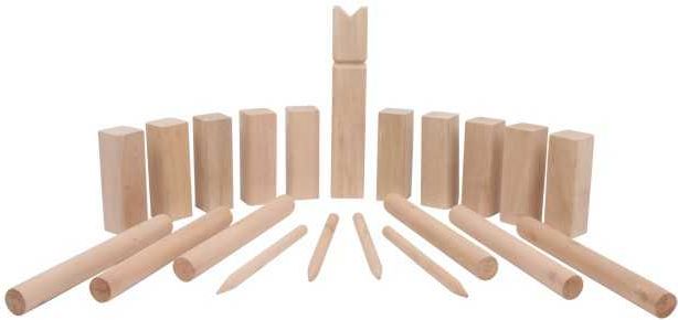 Small Foot Vikingská hra Kubb Arthur vikingské šachy - obrázek 1