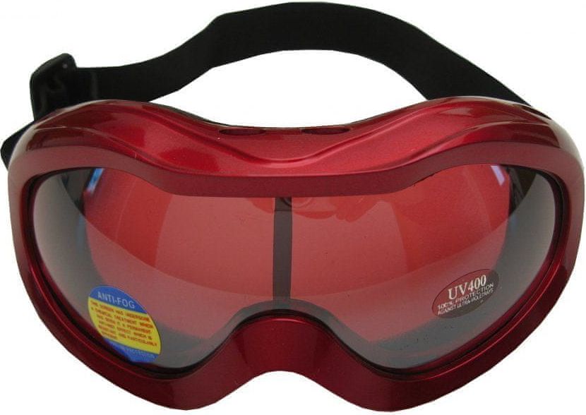 HolidaySport Lyžařské brýle Cortini Snowball junior červené - obrázek 1