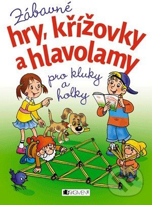 Zábavné hry, křížovky a hlavolamy pro kluky a holky - - obrázek 1