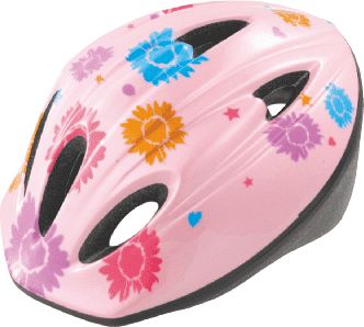 Peacock Batteries Cyklistická helma dětská, světle růžová - obrázek 1
