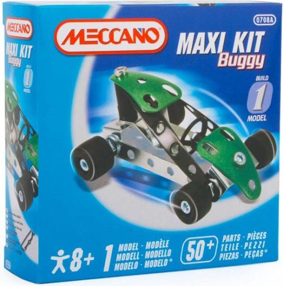 Meccano Stavebnice Meccano Maxi kit Závodní buggy 50 dílků - obrázek 1