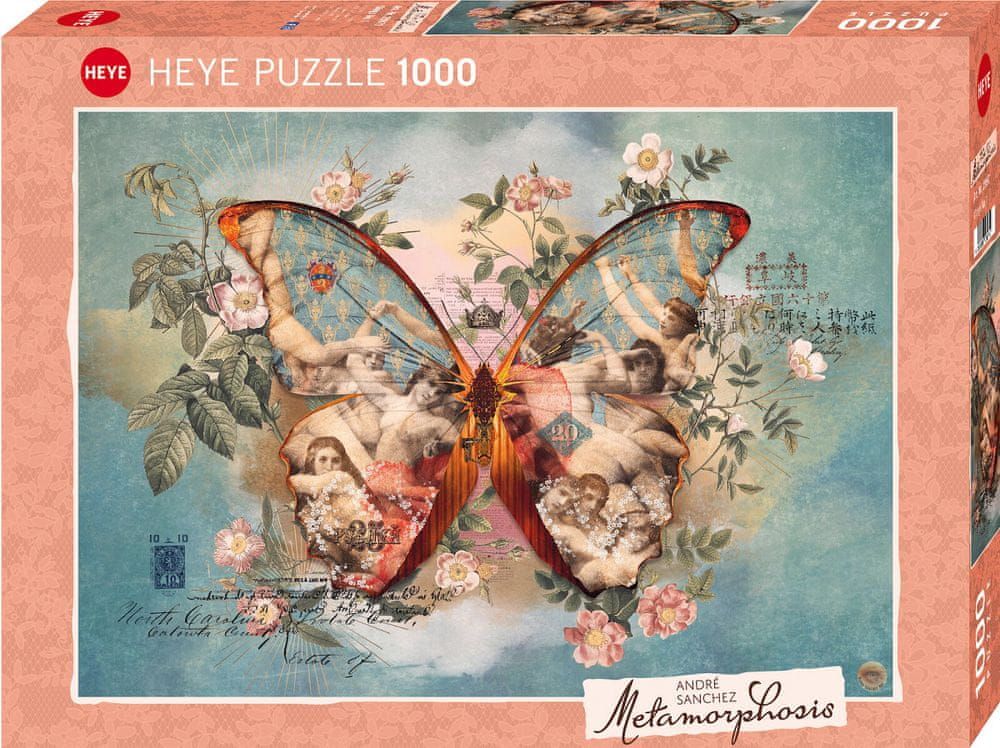 Heye Puzzle Metamorfózy - Křídla č. 1 1000 dílků - obrázek 1