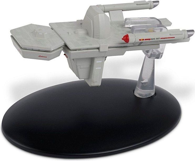 eaglemoss Model Star Trek Antares NCC-501 Starship kovový 9cm - obrázek 1
