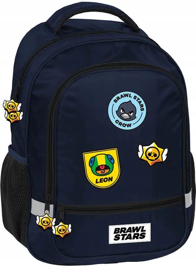 Paso Školní batoh Brawl Stars GA ergonomický 41cm modrý - obrázek 1