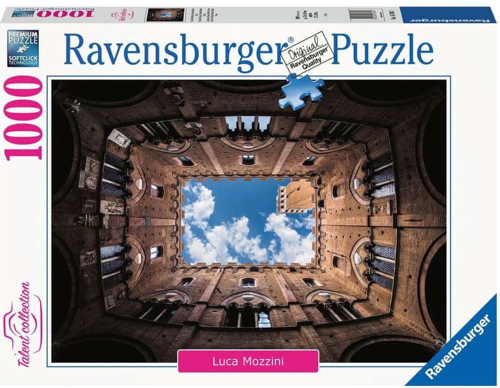 Ravensburger Puzzle Nádvoří 1000 dílků - obrázek 1