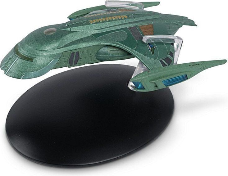 eaglemoss Model Star Trek Romulan Shuttle Starship kovový 12cm - obrázek 1