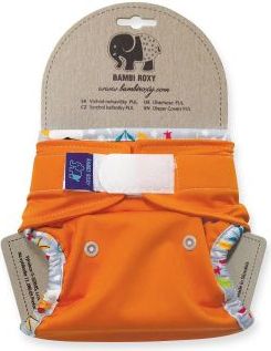 BambiRoxy | Svrchní kalhotky novorozenecké - Orange and Foxes - obrázek 1