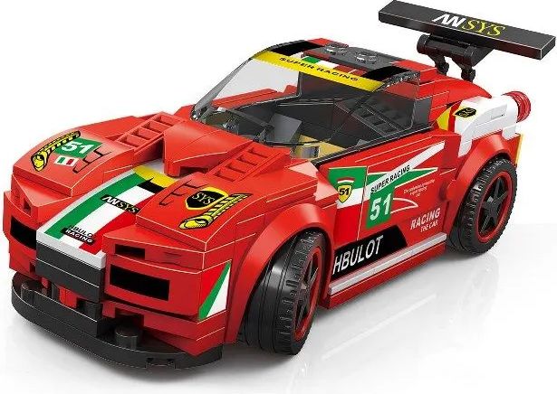 Wange Wange Supercar stavebnice Ferrari Italia GT2 kompatibilní 164 dílů - obrázek 1