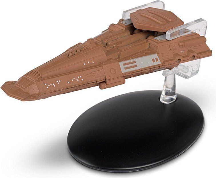 eaglemoss Model Star Trek Bajoran Freighter Starship kovový 13cm - obrázek 1