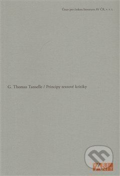 Principy textové kritiky - G. Thomas Tanselle - obrázek 1
