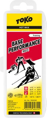 Toko Vosk Base Performace Hot Wax 120 g červený - obrázek 1