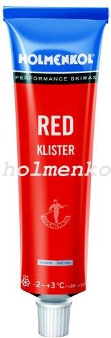 Holmenkol Vosk Holmenkol KLISTR Red 60ml Červená 60 ml - obrázek 1
