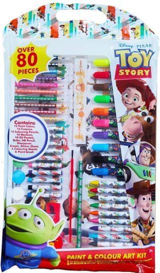 Sambro Kreslící kreativní a zábavní sada Toy Story 80ks - obrázek 1