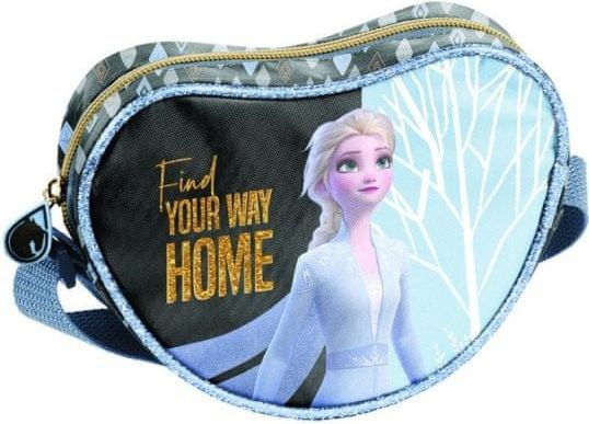 Paso Kabelka / taška přes rameno Frozen 2 Ledové království srdce 13x17 cm - obrázek 1