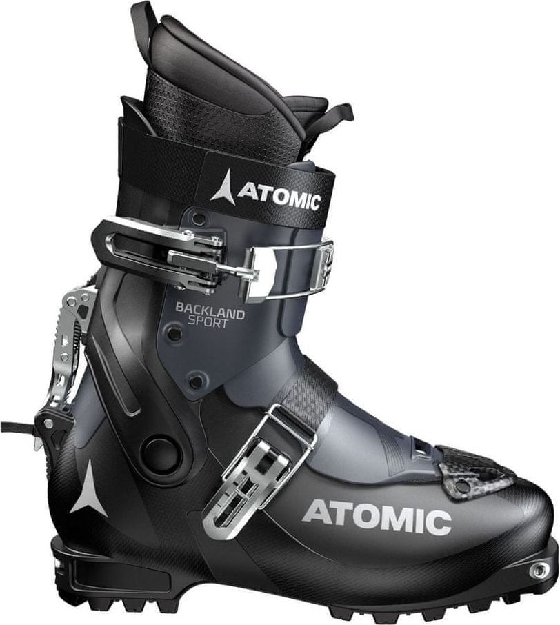 Atomic Skialpinistické lyžáky ATOMIC Backland Sport Black/Dark Blue Černá 30.0/30.5 - obrázek 1