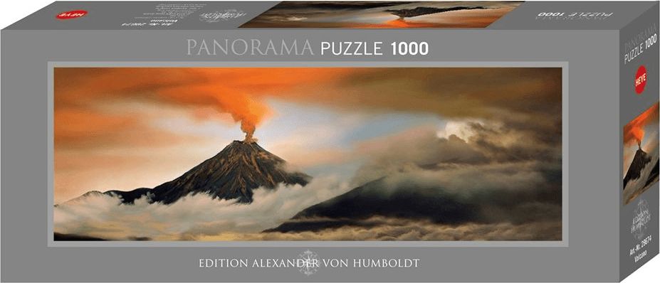 Heye Puzzle Volcano, Edition Humboldt 1000 dílků - obrázek 1