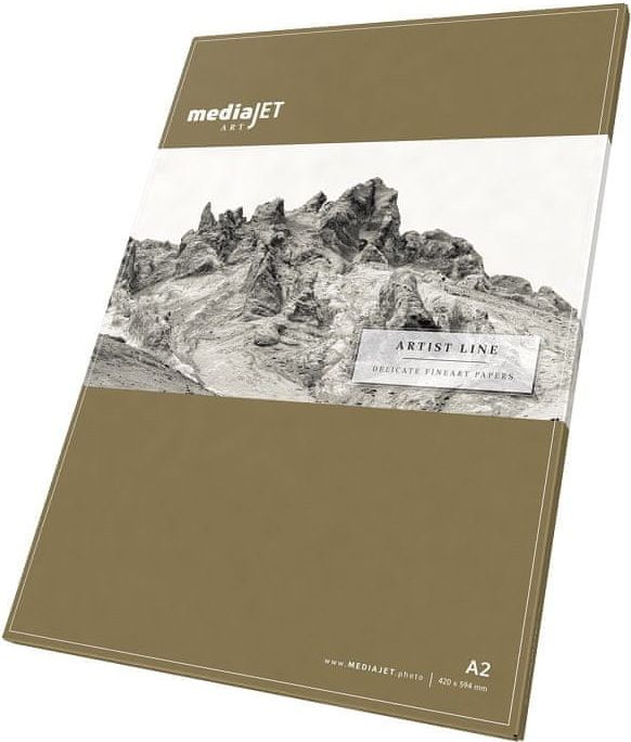mediaJET PhotoArt White Matt Duo - hluboce matný, oboustranný fotografický papír, formát A2 - obrázek 1
