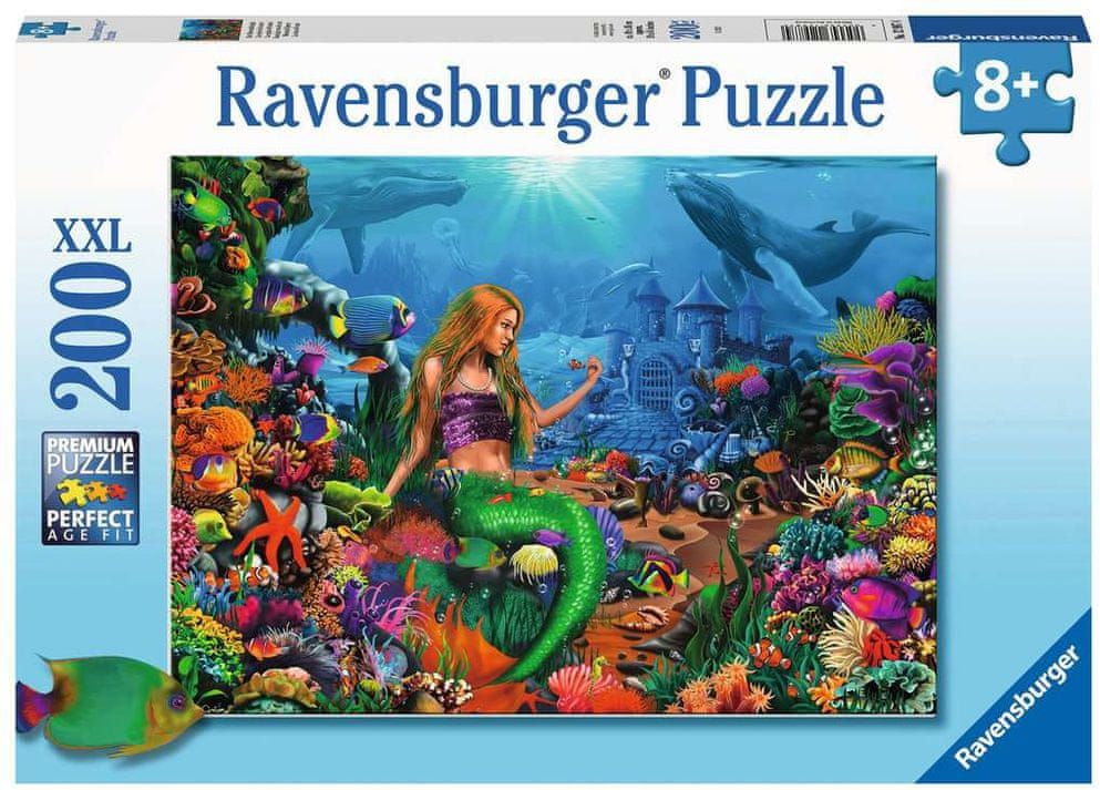 Ravensburger Puzzle Mořská víla 200 dílků - obrázek 1