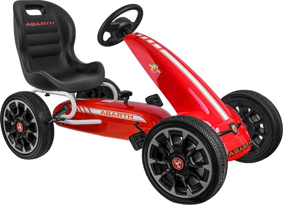 ABARTH red šlapací motokára - obrázek 1
