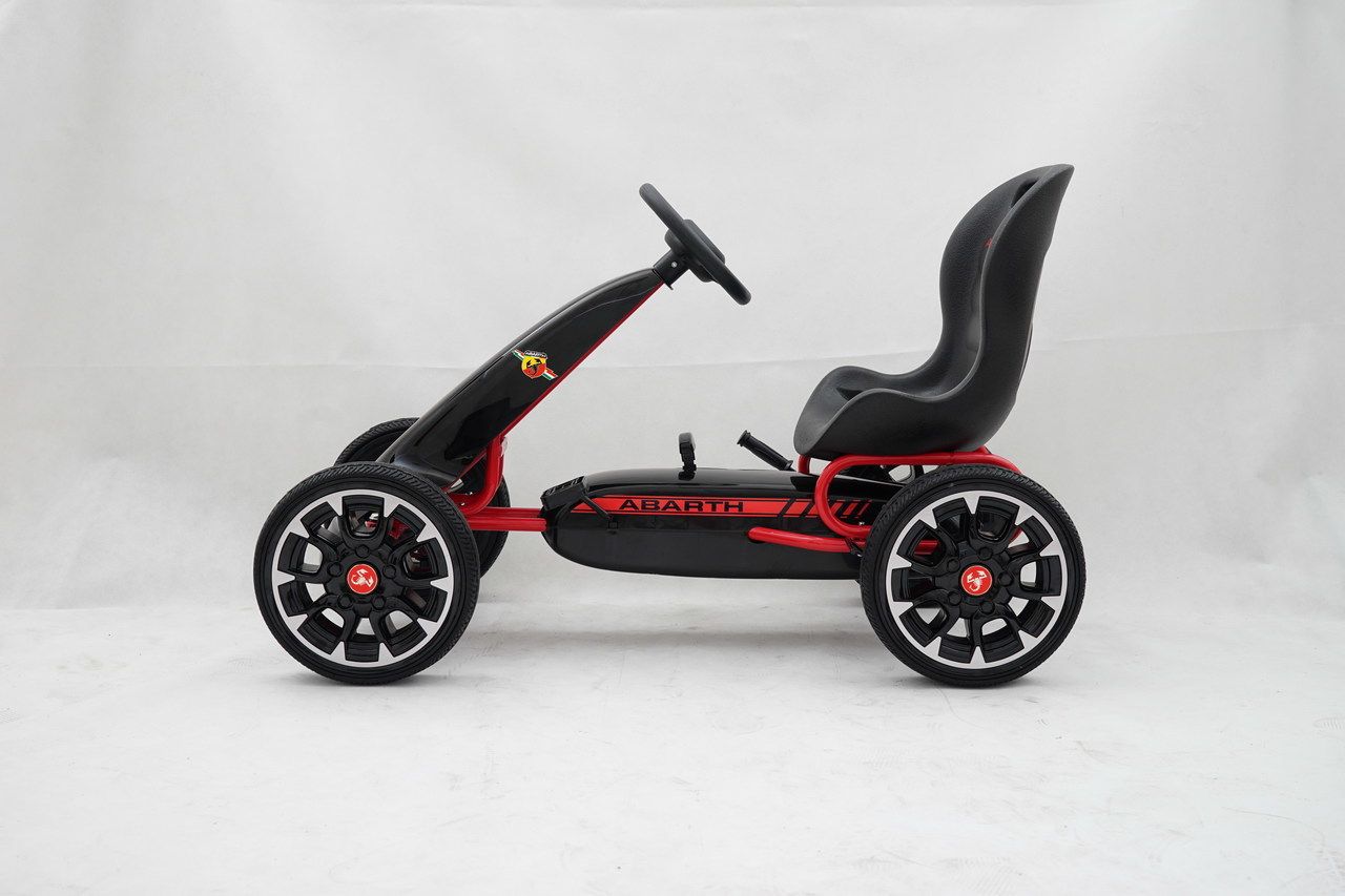 ABARTH red šlapací motokára - obrázek 4