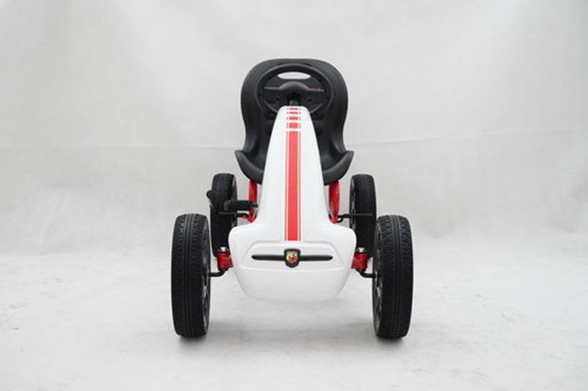 ABARTH white šlapací motokára - obrázek 8