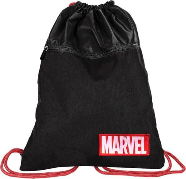 Paso Sportovní lehký batůžek Marvel / sáček Marvel Premium černý 37x46 cm - obrázek 1