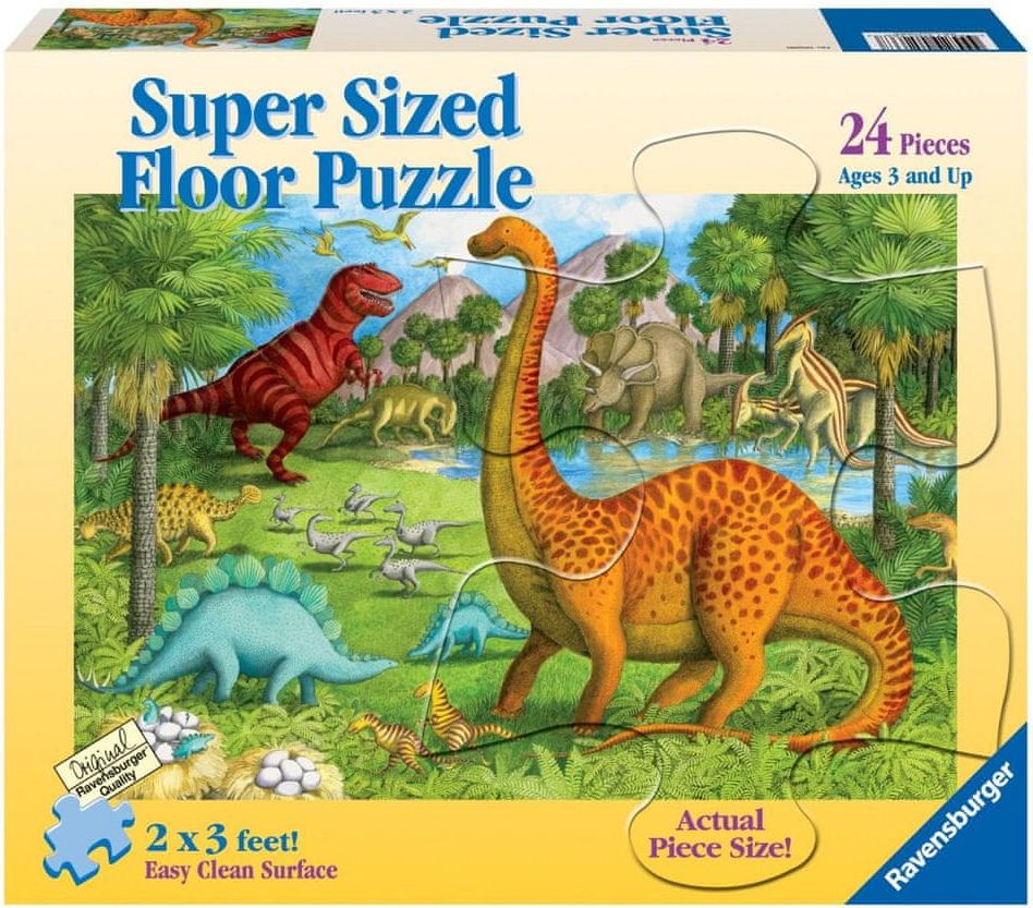 Ravensburger Puzzle Dinosauři 24 dílků - obrázek 1