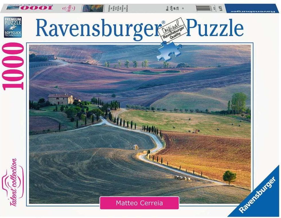 Ravensburger Puzzle Pienza, Siena 1000 dílků - obrázek 1