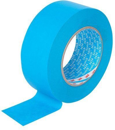 3M Lepící vodě-odolná maskovací páska 3434 24mm/50m - modrá - obrázek 1