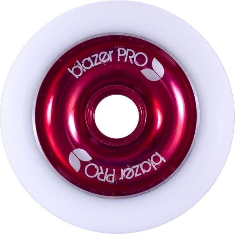 Blazer Pro Kolečka Aluminium Core White/Red (WHITE-RED) velikost: 100MM - obrázek 1