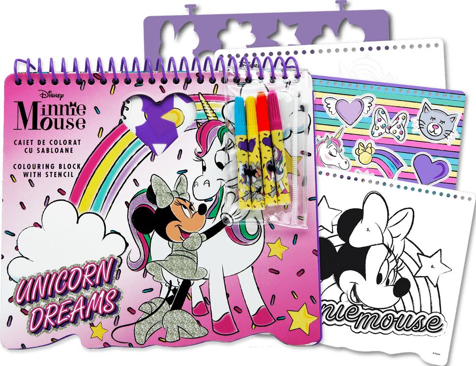 ToyCompany Kreativní a zábavní sešit sada Minnie Mouse - obrázek 1