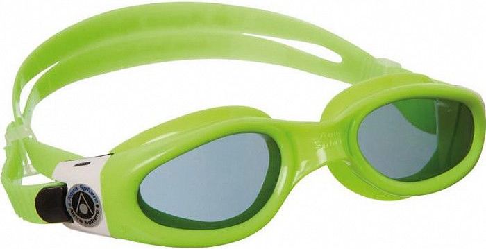 Aqua Sphere Plavecké brýle KAIMAN small Junior tmavá skla zelená - obrázek 1