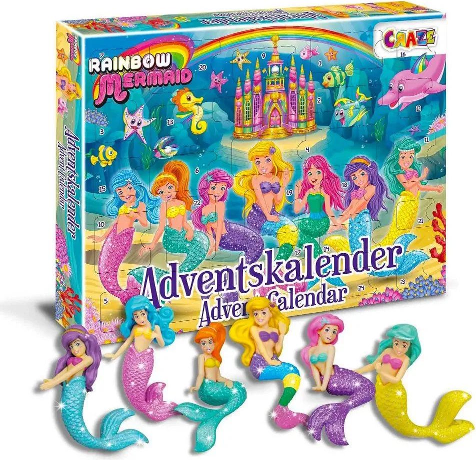 Craze Adventní kalendář Mermaid Mořská panna - figurky, bižuterie a doplňky - obrázek 1