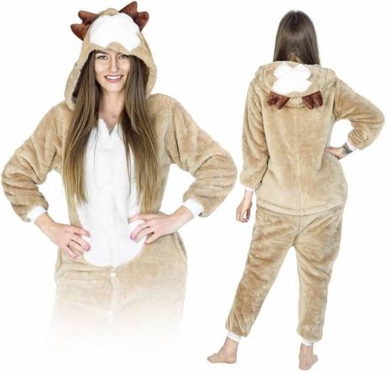 Zolta Sob / jelena KIGURUMI ONESIE tepláky pyžamo kombinéza Kigu S - obrázek 1