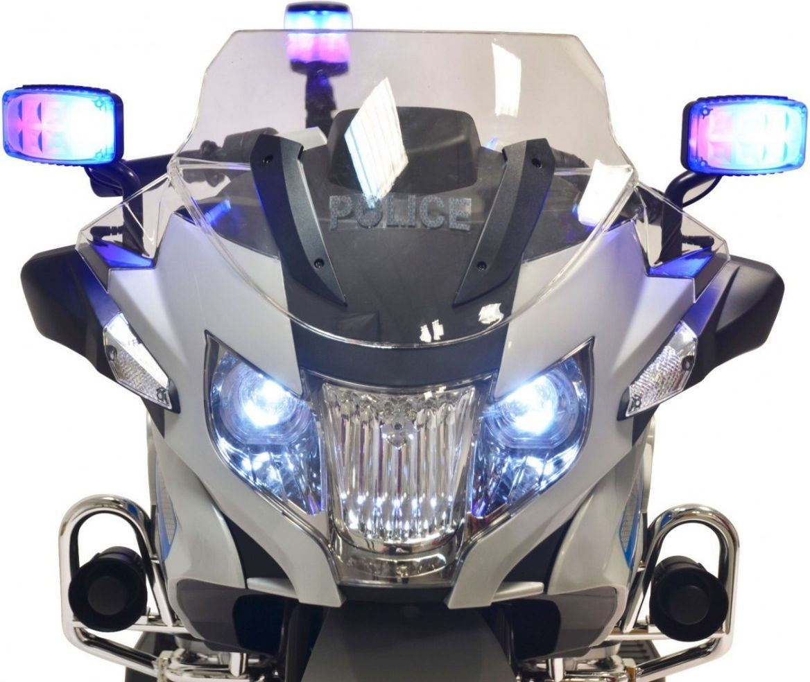 Dětská elektrická motorka BMW Policie - obrázek 7