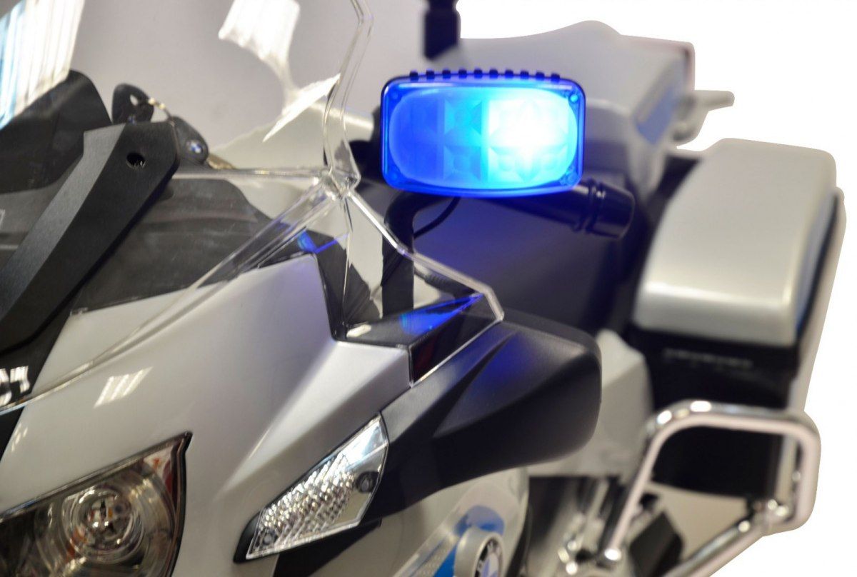 Dětská elektrická motorka BMW Policie - obrázek 8