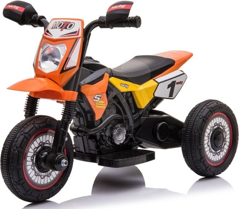 Dětská elektrická motorka GTM2288 - oranžová - obrázek 2
