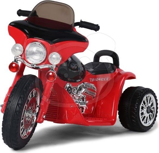Dětská elektrická motorka Harley 6V - růžová - obrázek 7