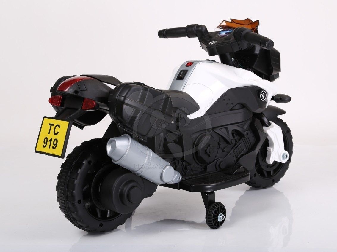 Dětská elektrická motorka SkyBike - modrá - obrázek 3
