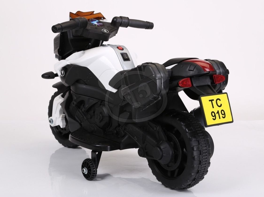 Dětská elektrická motorka SkyBike - modrá - obrázek 5