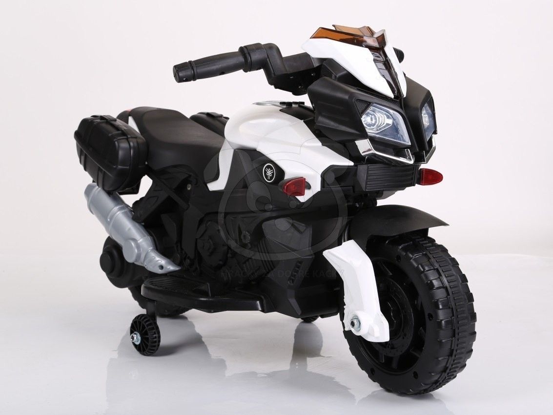 Dětská elektrická motorka SkyBike - modrá - obrázek 8
