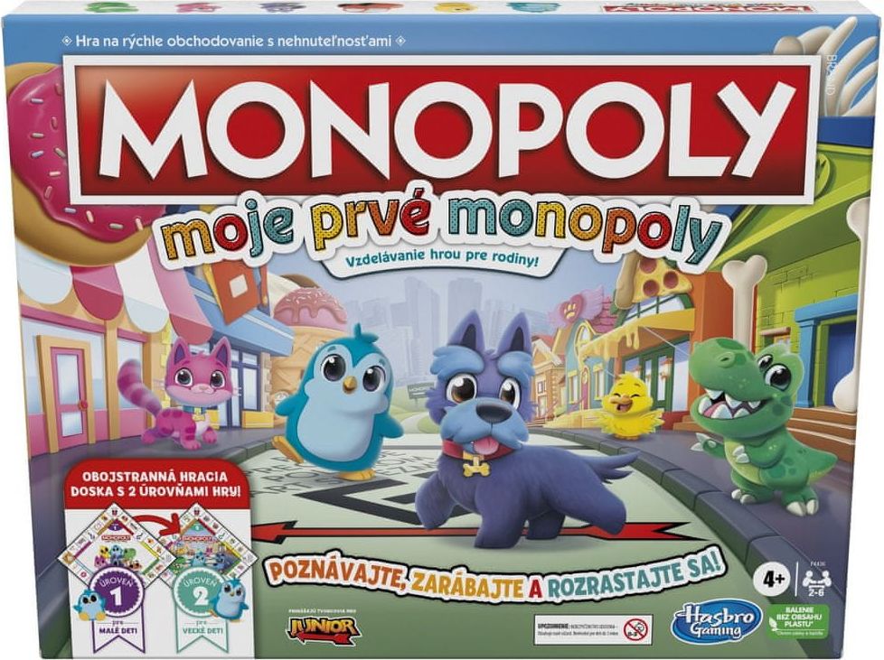 Hasbro Moje první Monopoly - SK - obrázek 1