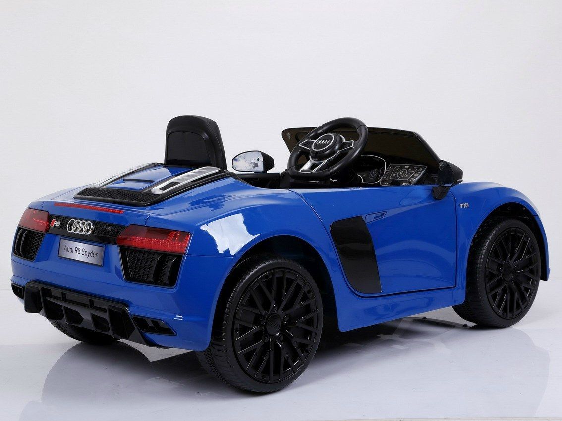 Dětské elektrické autíčko Audi R8 Spyder 2,4Ghz Lak - červené - obrázek 4